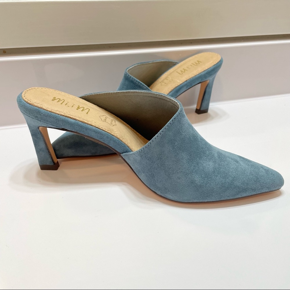 Mi.iM Genuine Leather Asymmetrical Heel